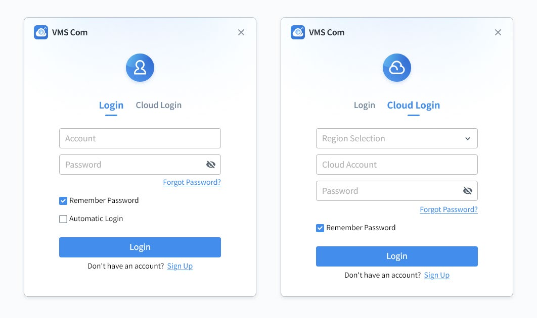 💻 Cloud VMS 대시보드